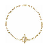 Accented Toggle Bracelet