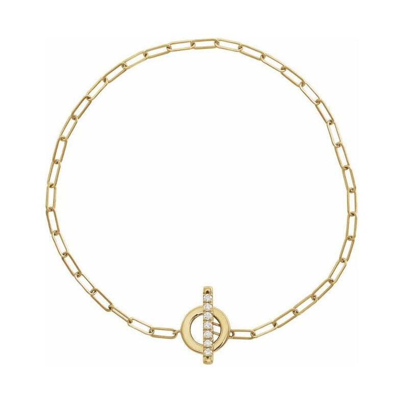 Accented Toggle Bracelet