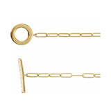 Accented Toggle Bracelet