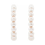 Pearl Hoop Earrings