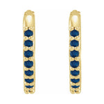 Accented Huggie Earrings