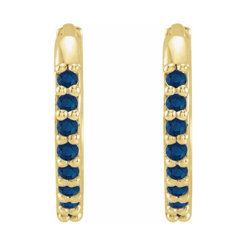 Accented Huggie Earrings