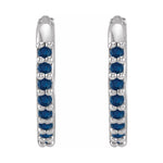 Accented Huggie Earrings