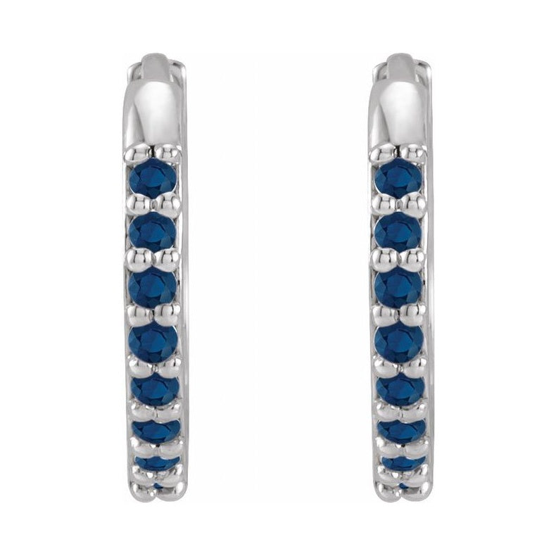 Accented Huggie Earrings