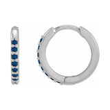 Accented Huggie Earrings