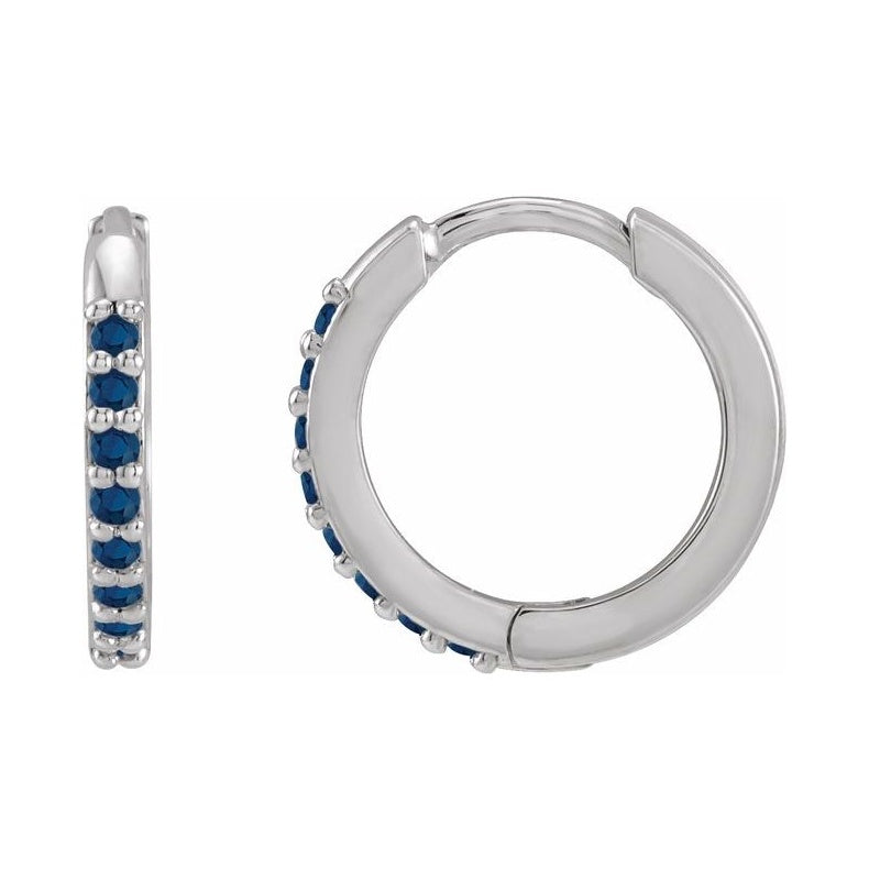 Accented Huggie Earrings