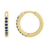 Accented Huggie Earrings