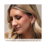 Lab-Grown Diamond Hoop Earrings