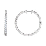 Inside-Outside Hoop Earrings