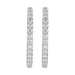 Inside-Outside Hoop Earrings