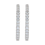 Inside-Outside Hoop Earrings