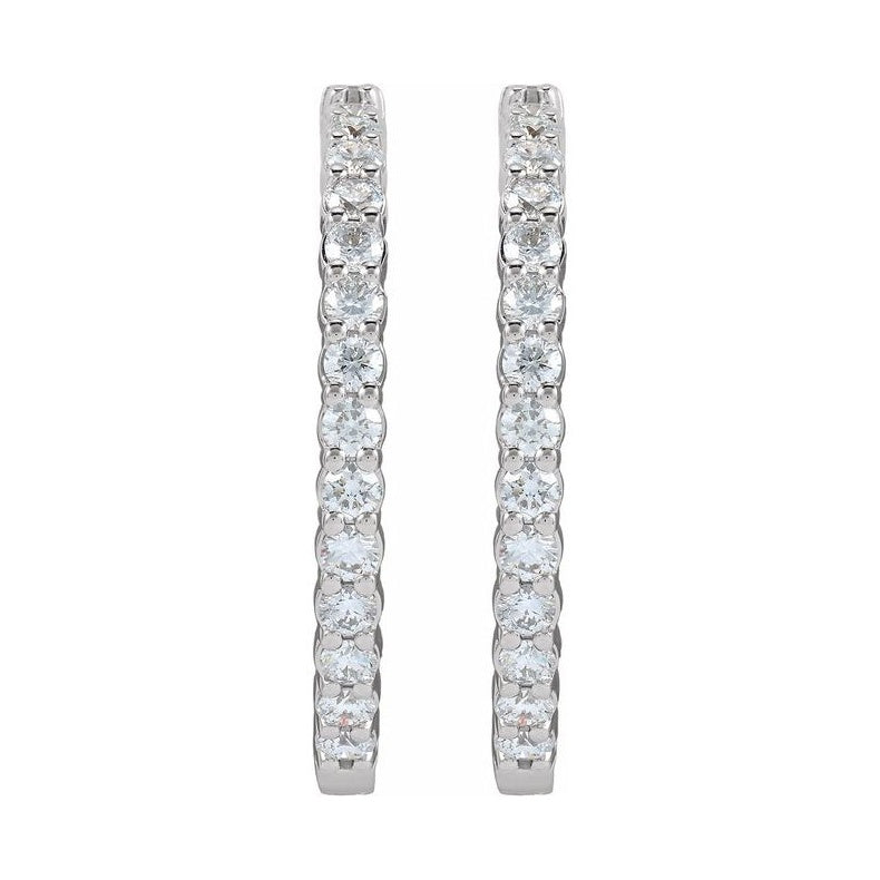 Inside-Outside Hoop Earrings