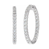 Inside-Outside Hoop Earrings