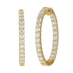 Inside-Outside Hoop Earrings