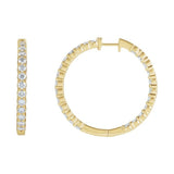 Inside-Outside Hoop Earrings