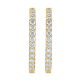 Inside-Outside Hoop Earrings