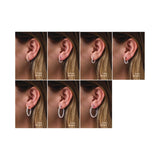 Inside-Outside Hoop Earrings