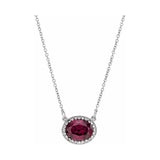 Halo-Style Necklace