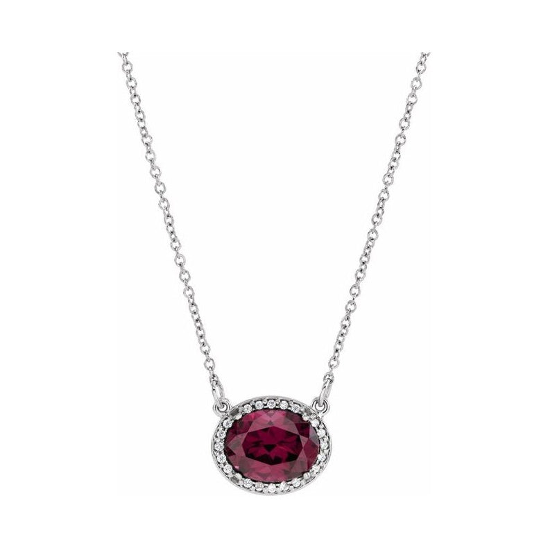 Halo-Style Necklace