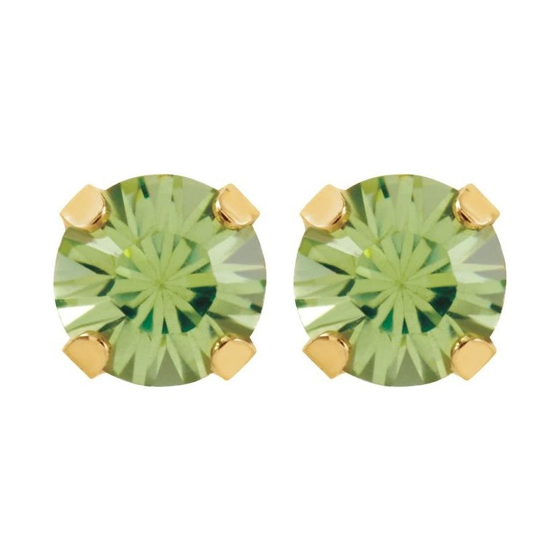 Inverness® Piercing Birthstone Stud Earrings