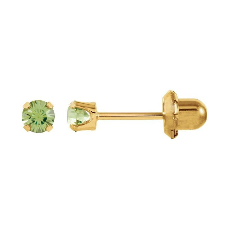 Inverness® Piercing Birthstone Stud Earrings