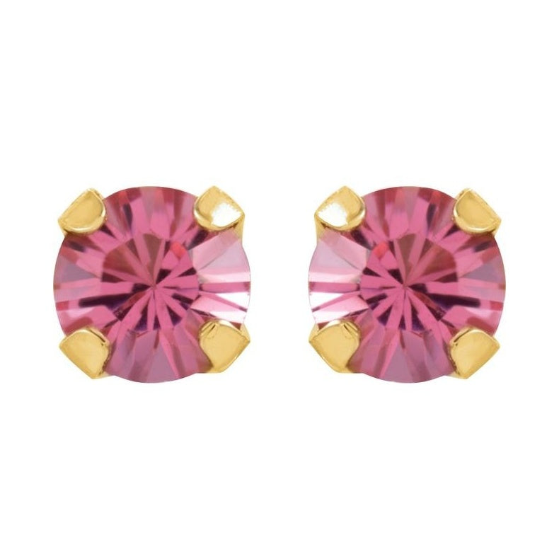 Inverness® Piercing Birthstone Stud Earrings