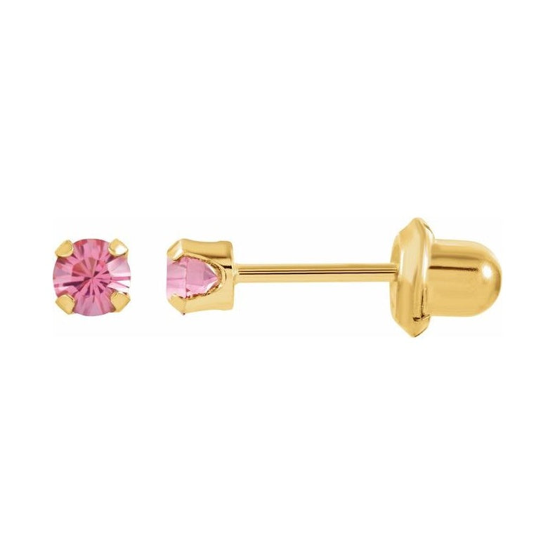 Inverness® Piercing Birthstone Stud Earrings