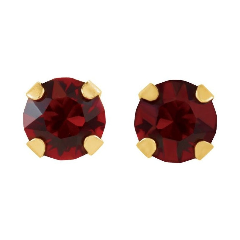 Inverness® Piercing Birthstone Stud Earrings