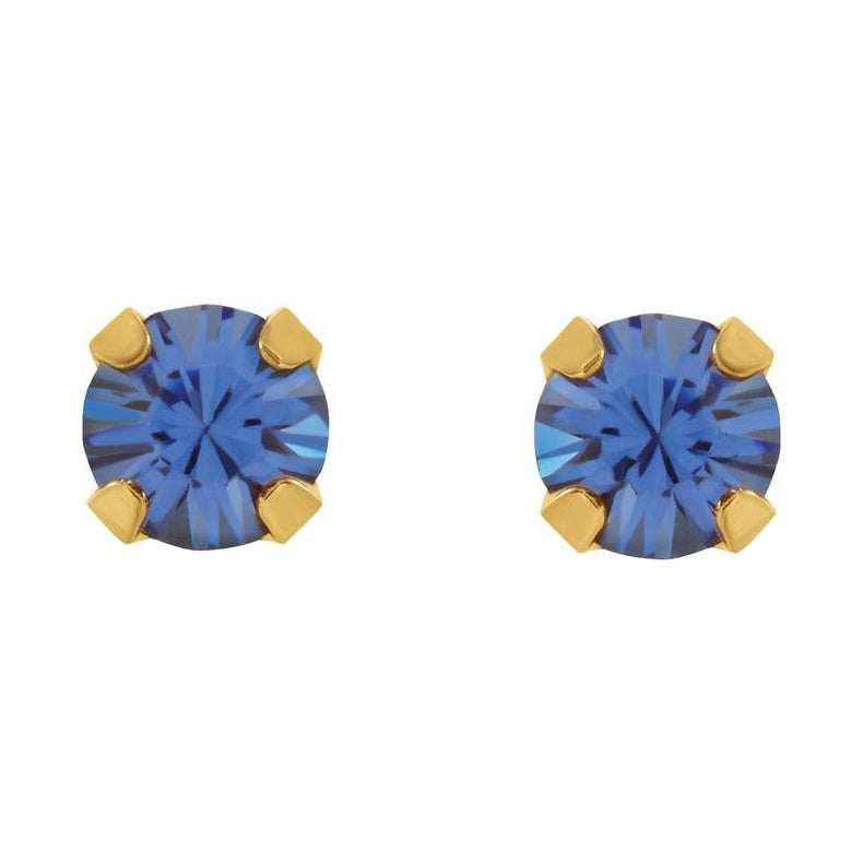 Inverness® Piercing Birthstone Stud Earrings