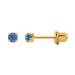 Inverness® Piercing Birthstone Stud Earrings