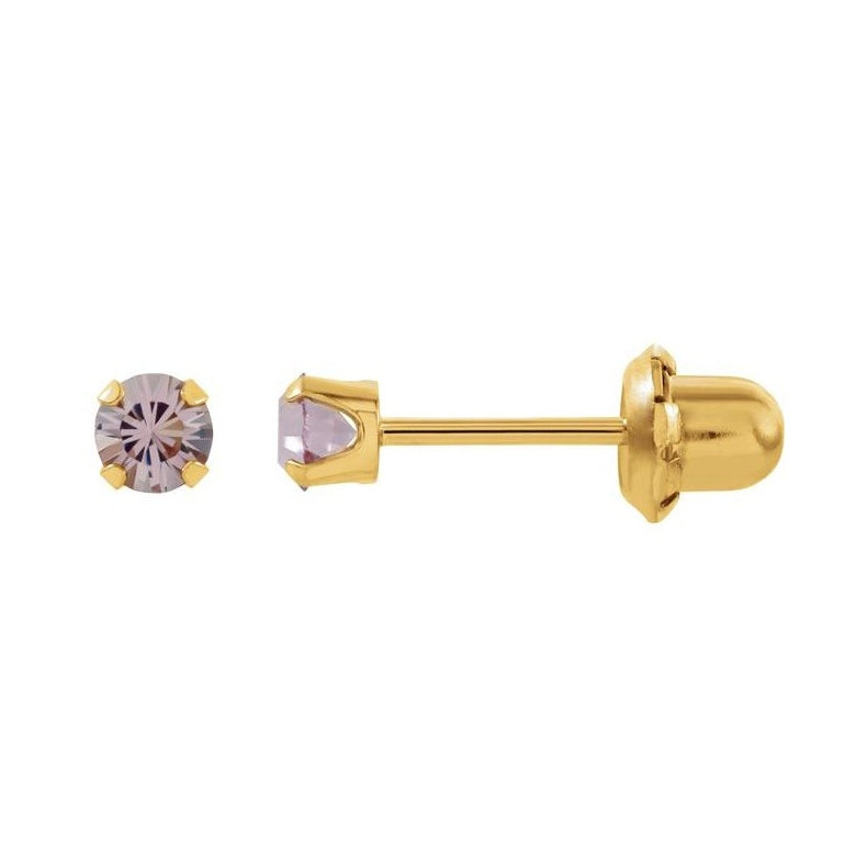 Inverness® Piercing Birthstone Stud Earrings