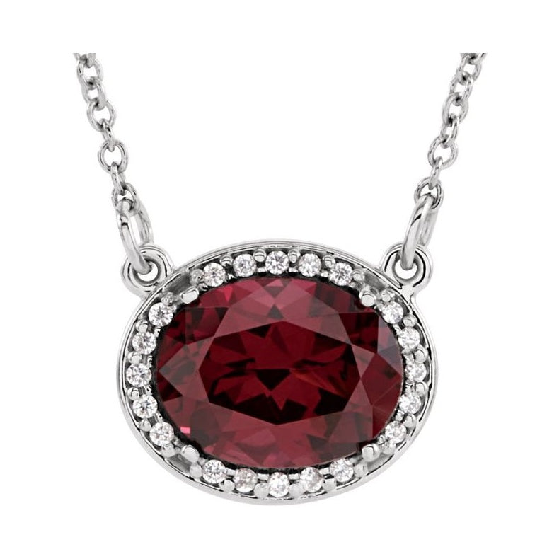 Halo-Style Necklace