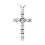 Accented Cross Pendant