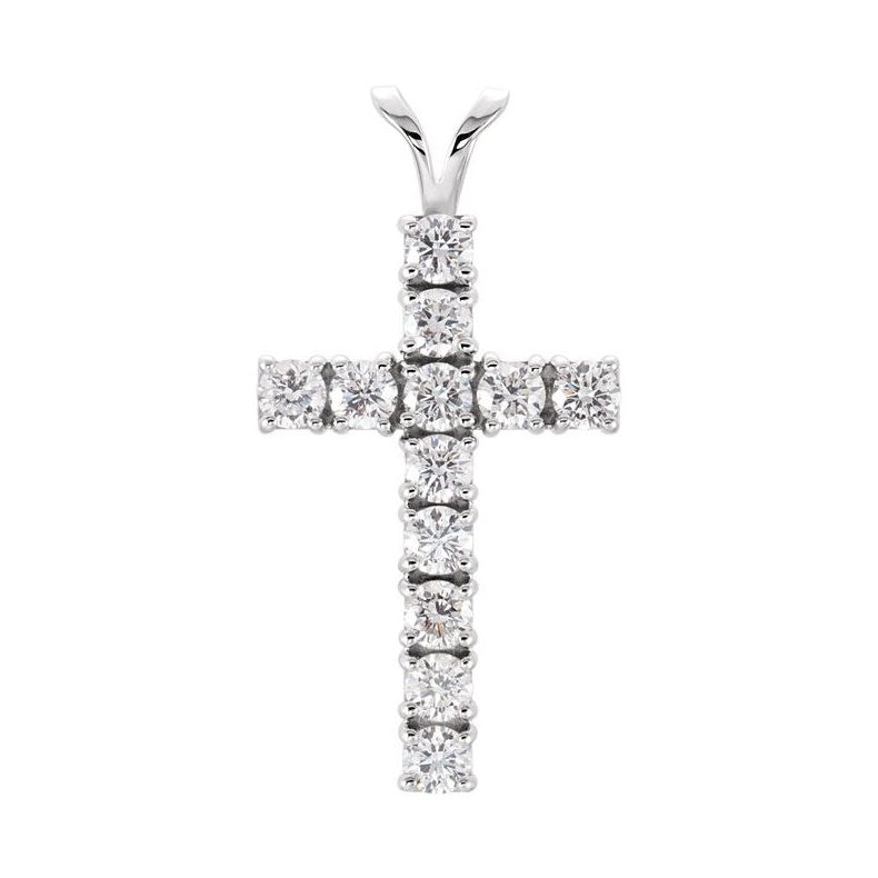 Accented Cross Pendant