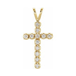 Accented Cross Pendant