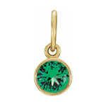 Posh Mommy® Imitation Birthstone Charm/Pendant