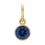 Posh Mommy® Imitation Birthstone Charm/Pendant