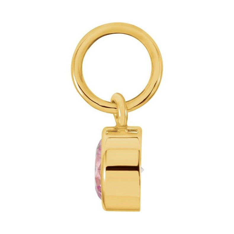 Posh Mommy® Imitation Birthstone Charm/Pendant