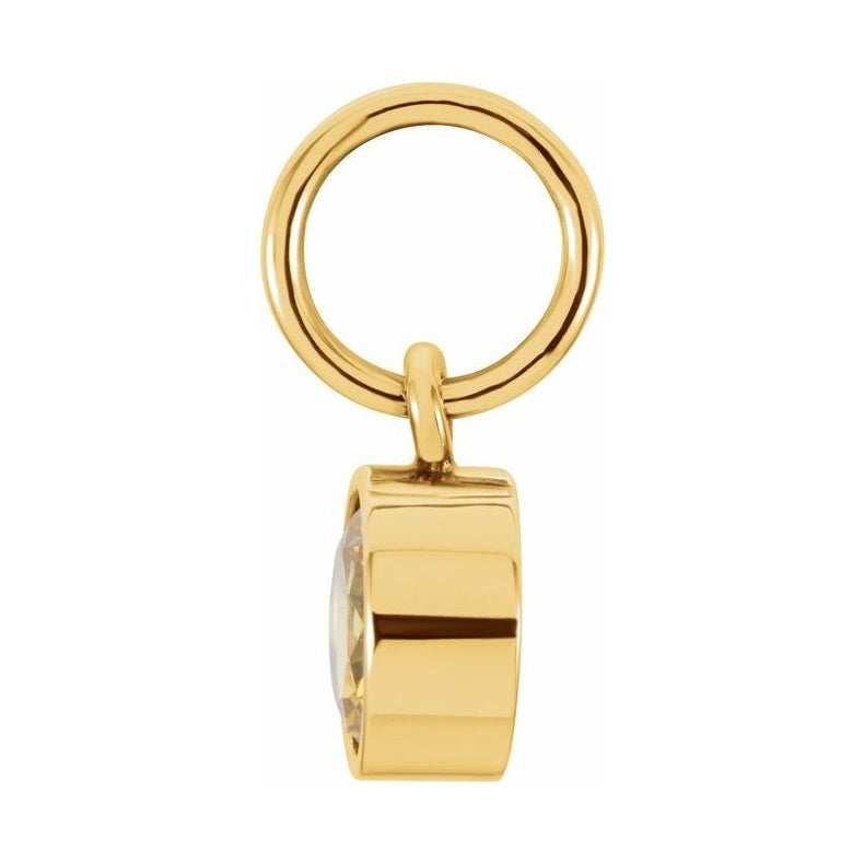 Posh Mommy® Imitation Birthstone Charm/Pendant