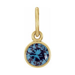 Posh Mommy® Imitation Birthstone Charm/Pendant