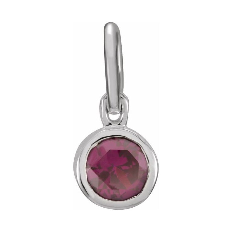 Posh Mommy® Imitation Birthstone Charm/Pendant