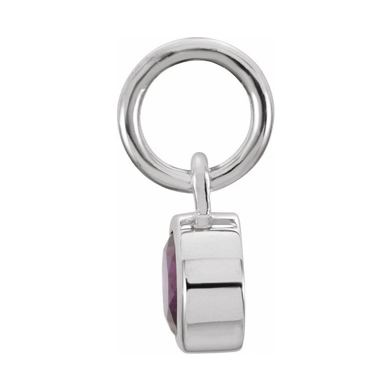 Posh Mommy® Imitation Birthstone Charm/Pendant