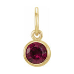 Posh Mommy® Imitation Birthstone Charm/Pendant