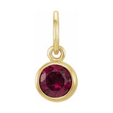Posh Mommy® Imitation Birthstone Charm/Pendant
