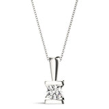 1 CT Lab Diamond Solitaire Pendant