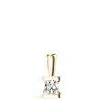 1 Carat Lab Diamond 14K Yellow Gold Pendant