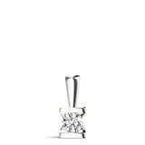 1 Carat Lab Diamond 18K White Gold Solitaire Pendant