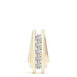 18K Yellow Gold Multi-Diamond Fashion Pendant