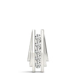14K White Gold Diamond Fashion Pendant