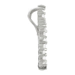 18K White Gold Diamond Religious Cross Pendant